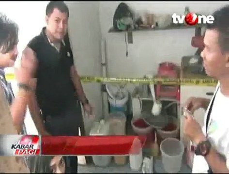 Polisi Gerebek Pabrik Sabu Rumahan Berkedok Warnet