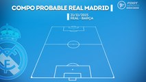 Les compos probables du Clasico Real-Barça