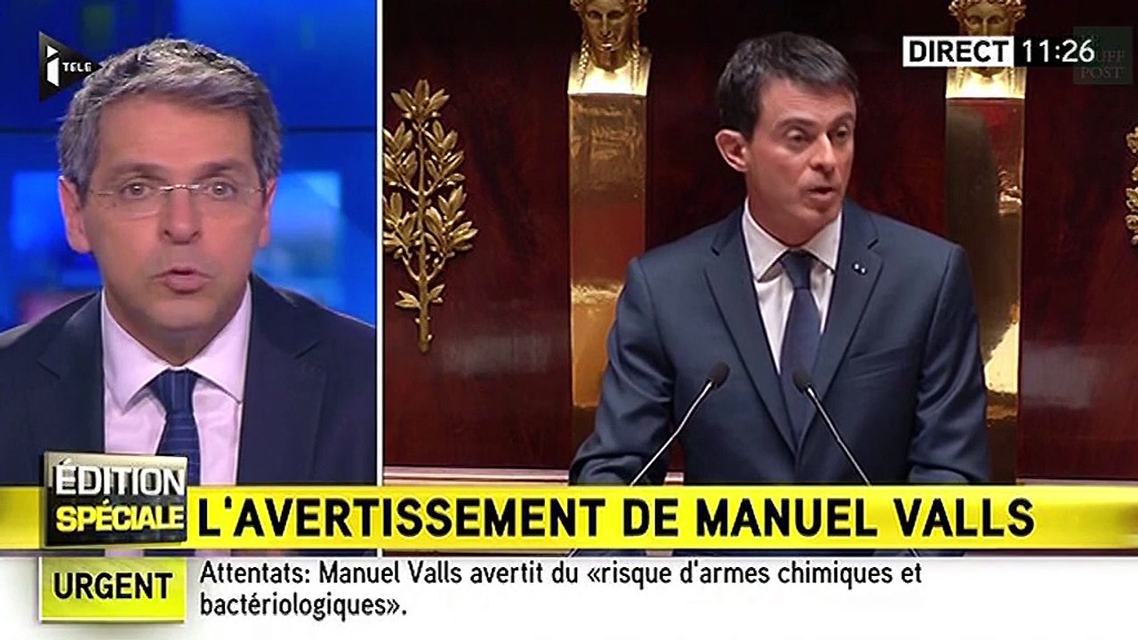 Quand Manuel Valls fait peur après les attentats du 13 novembre