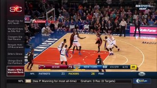 November 30, 2014 ESPN Game 16 Miami Heat @ New York Knicks Win (09 07)(Sportscenter)