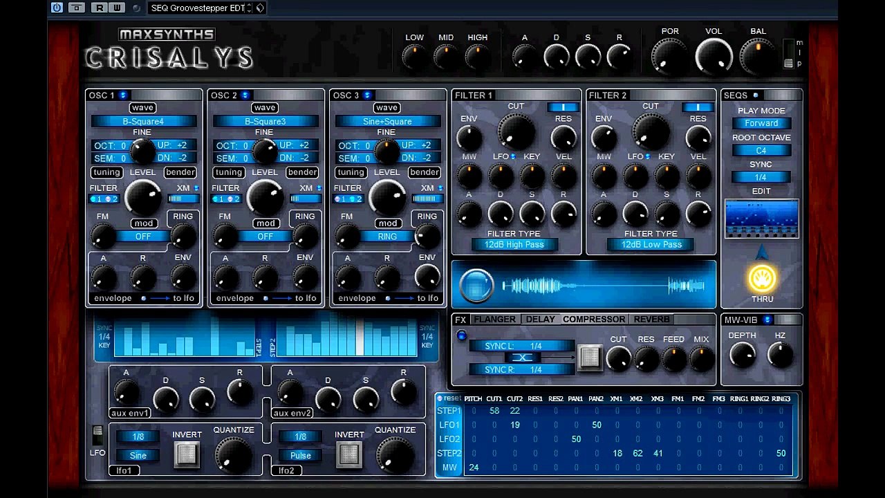Synthesizer Software Crisalys - vstplanet.com