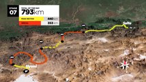 The route / El recorrido / Le parcours – Dakar 2016