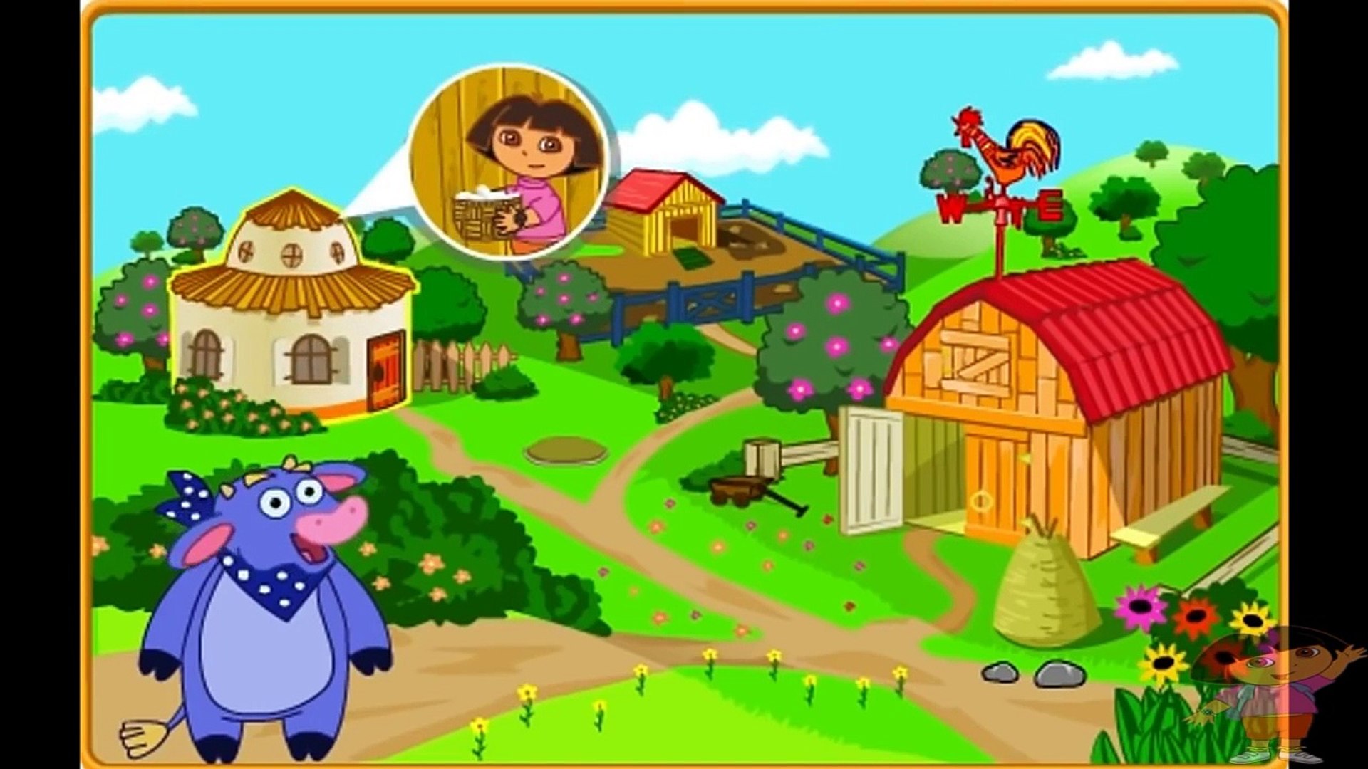 Dora aventureira em português Na fazenda completo jogabilidade 2016 - Vidéo  Dailymotion