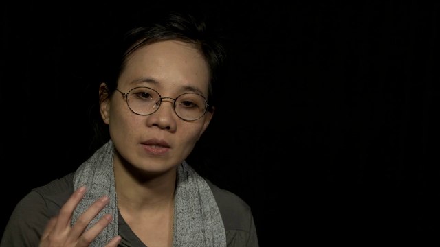 Nguyen Trinh Thi au Jeu de Paume