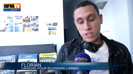 Un candidat à l’armée: les attentats "ont renforcé l'envie de m'engager"