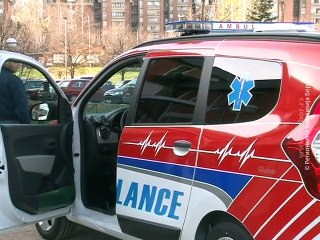 Novo sanitetsko vozilo u Domu zdravlja, 20. novembar 2015. (RTV Bor)