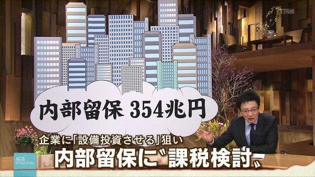 アベノミクス失速　内部留保課税検討
