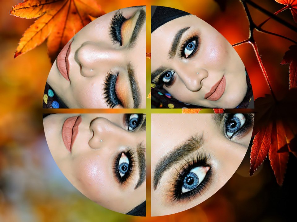How To - Soft Warm Eye Makeup & Smudged Eyeliner