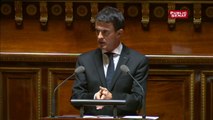 Etat d'urgence : discours de Manuel Valls devant les sénateurs