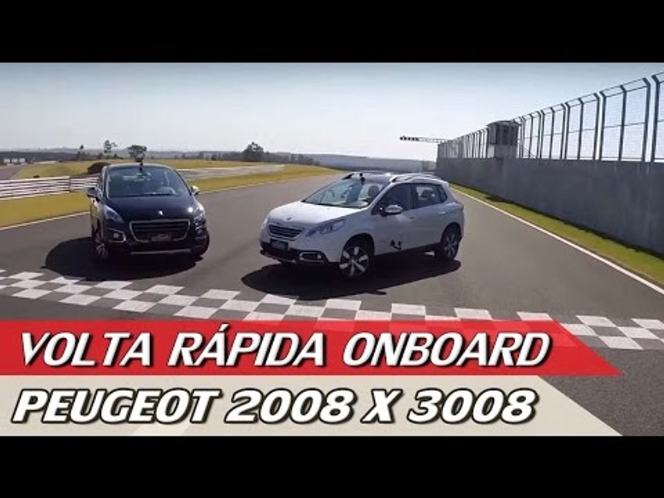 PEUGEOT 2008 X 3008 - VOLTA RÁPIDA ONBOARD COM RUBENS BARRICHELLO #54 | ACELERADOS