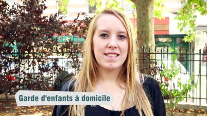 Garde d'enfants à domicile - Beau travail