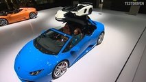 Lamborghini Huracan LP 610-4 Spyder - Roof Operation