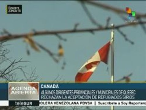 Quebec: autoridades se niegan a recibir a refugiados sirios