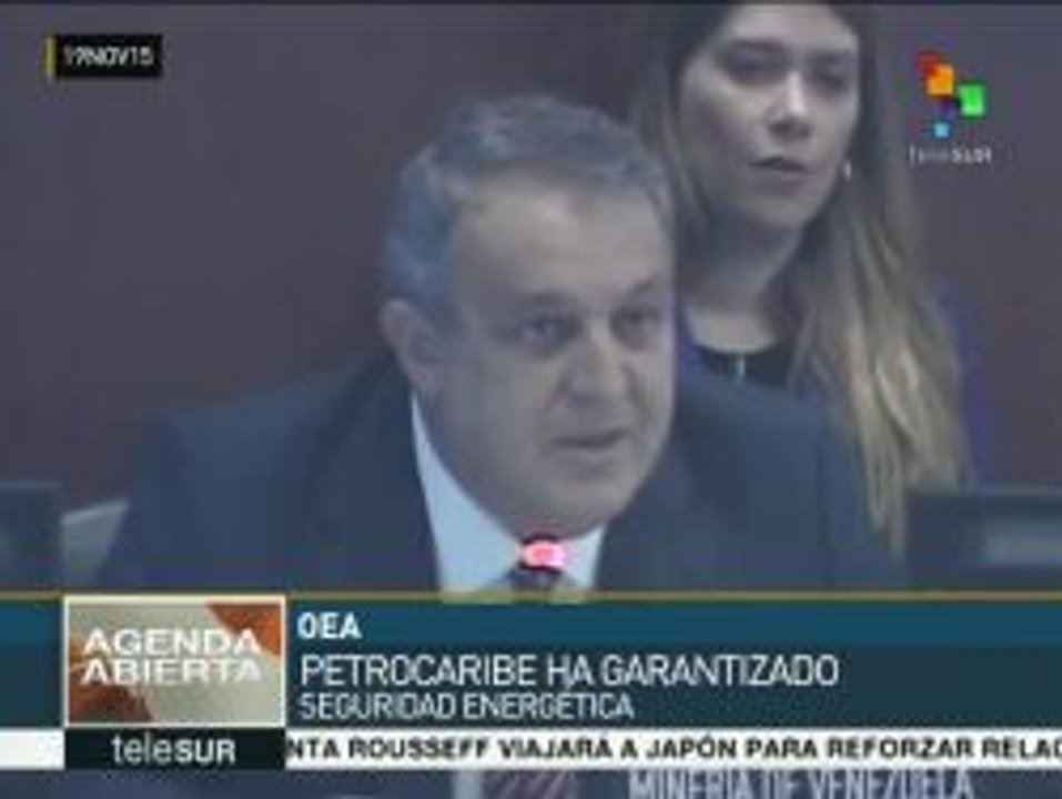 Del Pino: Petrocaribe es un mecanismo exitoso de integración en AL