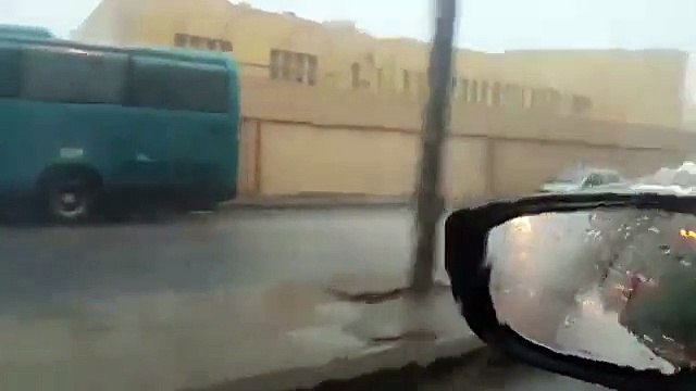 Today Jeddah rain Video 17-11-2015 By Zakria