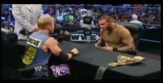 Randy Orton & Christian Contract Signing for Money in the Bank Smackdown 7/1/11 with Sheam