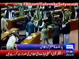 How do Parliament welcomes Nawaz Sharif and Imran khan