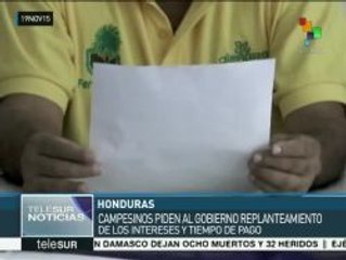 Download Video: Honduras: campesinos piden nuevo acuerdo para el pago de las tierras