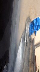 Recherche technique de fuite avec insufflation de fumée en faux-plafond