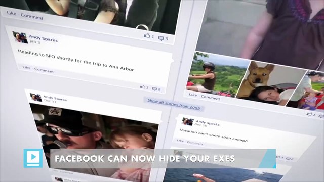 Facebook can now hide your exes