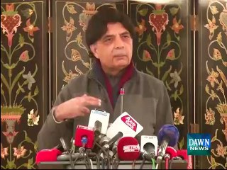 Civil, military leadership on same page: Nisar