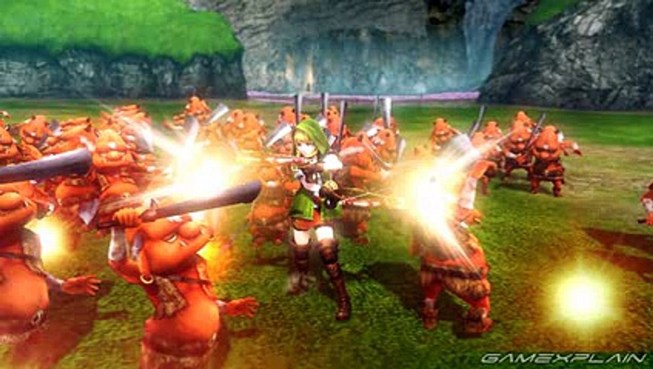 Linkle in Hyrule Warriors Legends