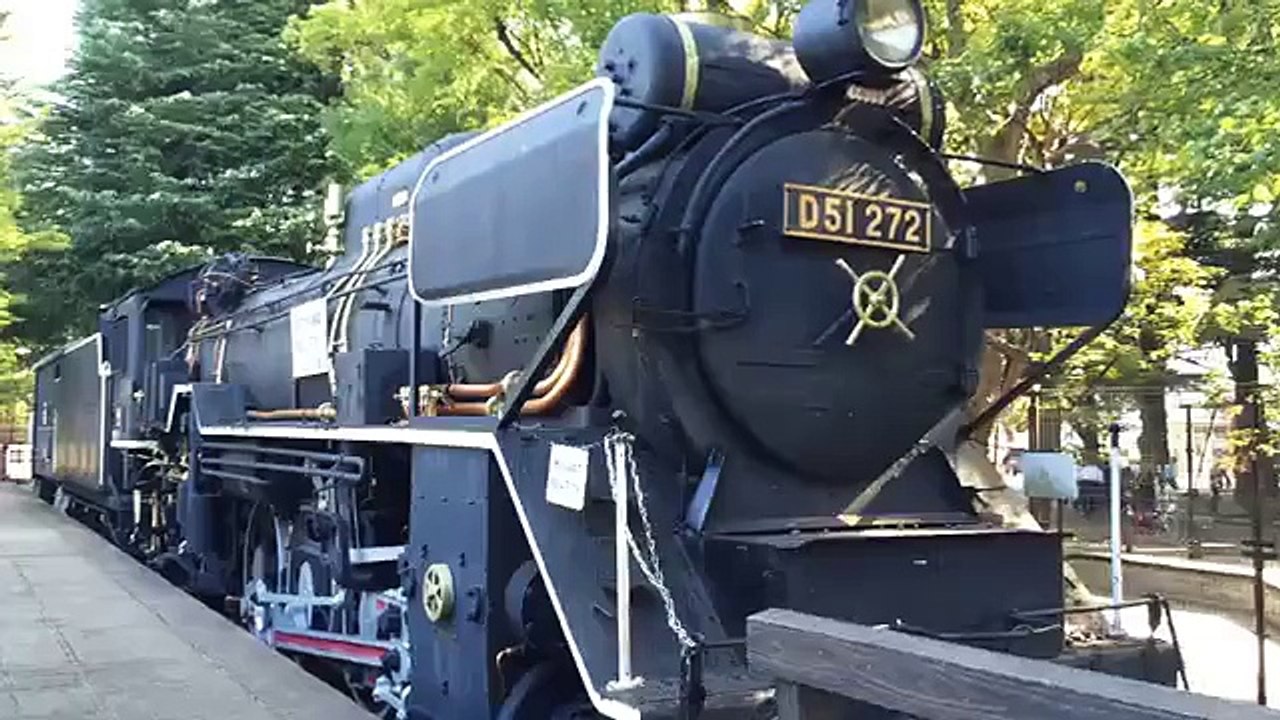 世田谷公園の蒸気機関車D51