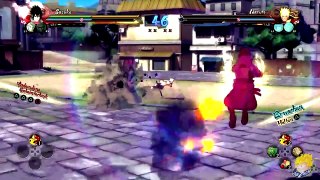 Naruto Storm 4 Madara (Six Paths), Sasuke & Obito Vs Naruto & Sasuke Gameplay 【FULL HD】