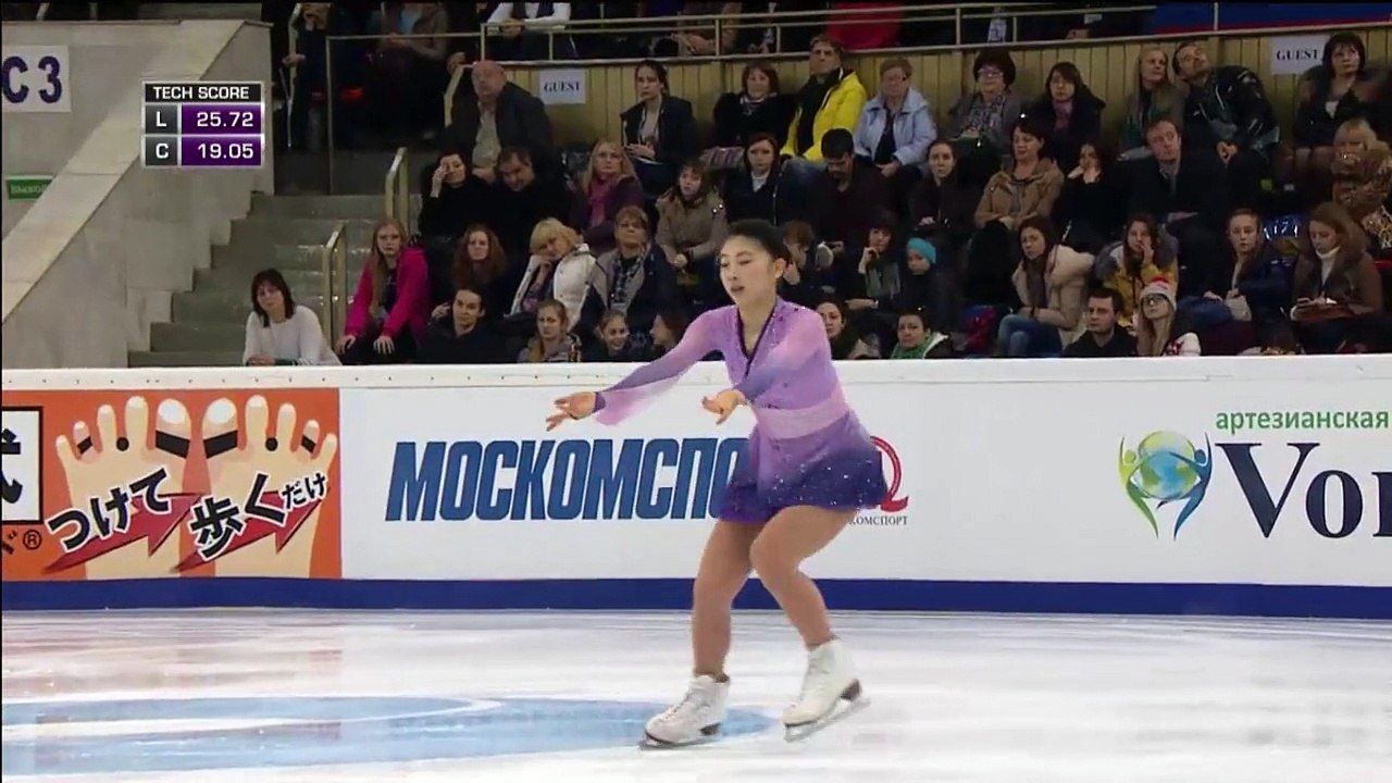 Rostelecom Cup　Yuka Nagai 永井優香 SP