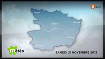METEO NOVEMBRE 2015 [S.2015] [E.21] - Météo locale - Prévisions du samedi 21 novembre 2015