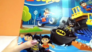 Play Doh LEGO DUPLO SUPERHEROES DC Comic, Batman, Wonder Woman, Superman