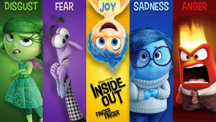 INSIDE OUT - Finger Family - Daddy Finger - Nursery Rhyme with Lyrics