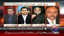 Musharraf Boot Licker Will Ask Question To Me:- Ejaz Chaudhary Taunts Daniyal Aziz