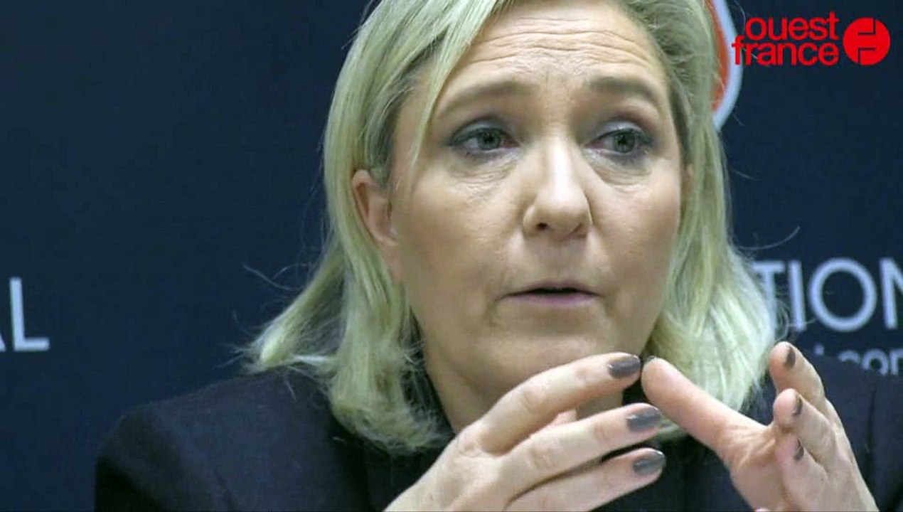Régionales 2015. Marine Le Pen (FN) à Vannes : « Le Drian aux Régionales c’est lunaire ! »