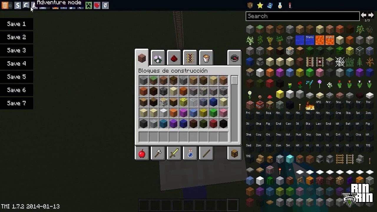 Yo gigante y mucho parkour Minecraft