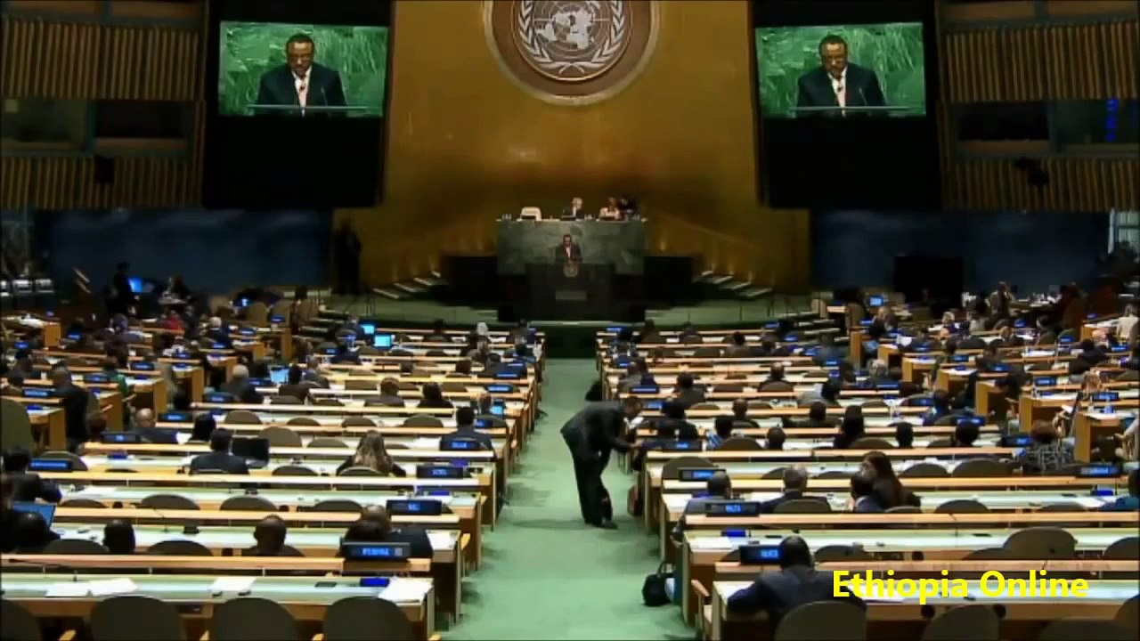 Ethiopia Prime Minister Hailemariam Desalegns Speech at the UN General Assembly 2015 (UNG