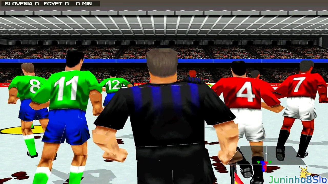 Actua Soccer 2-Slovenia vs Egypt-Game 52