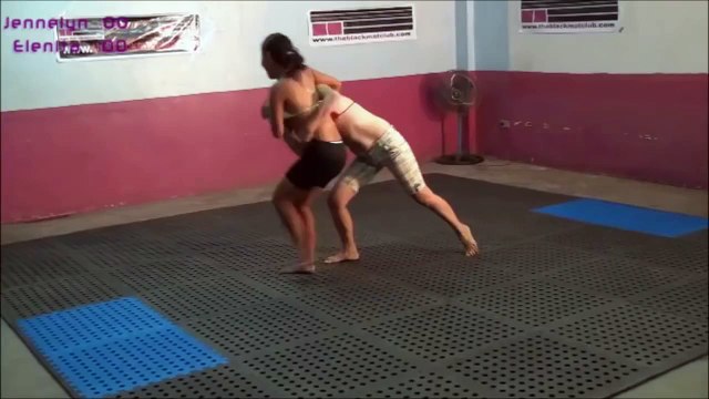 Asian ladies wrestle for real - Competitive girls wrestling - Women fight
