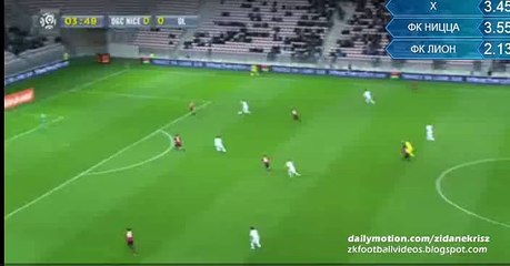 Claudio Beauvue Fantastic Chance - OGC Nice v. Olympique Lyon 20.11.2015 HD
