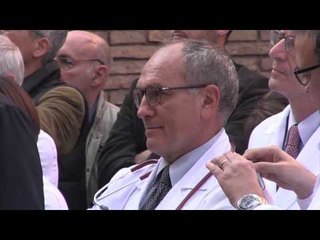 Roma - Renzi all'inaugurazione del Pronto Soccorso dell’Ospedale Santo Spirito (20.11.15)