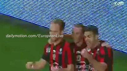 Valere Germain Great GOAL | Nice 1 - 0 Lyon - 20-11-2015