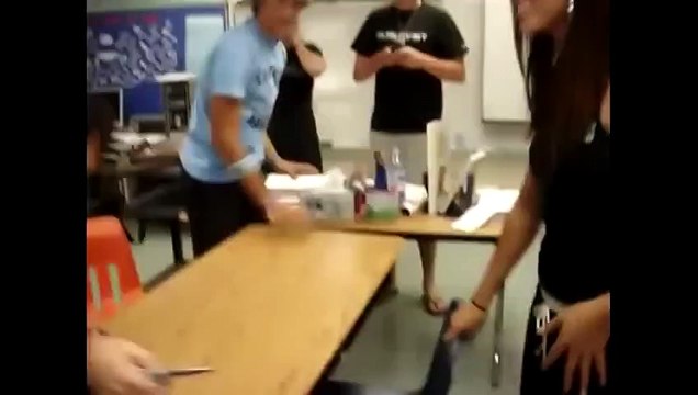 Bernetta and Austin Girl vs Boy Arm Wrestling[1]