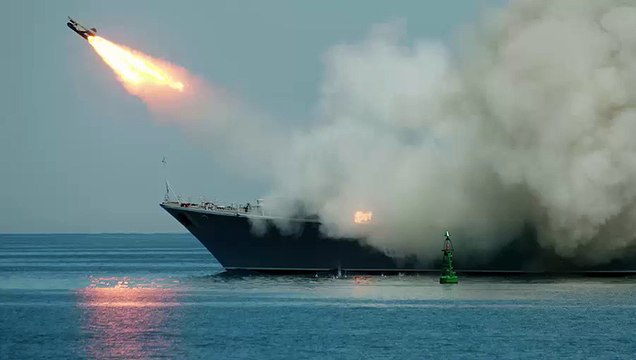 Russian cruise missiles hits ISIS from Mediterranean AND Caspian 600 killed in one strike