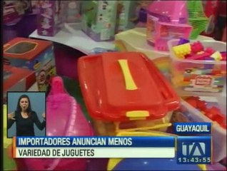 Importadores de juguetes anuncian menos variedad por salvaguardias