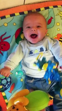 La bonne humeur incarnée de notre petit fils JULES nov 2015