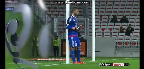 Mapou Yanga Mbiwa OWN GOAL - OGC Nice 2-0 Lyon - 20-11-2015