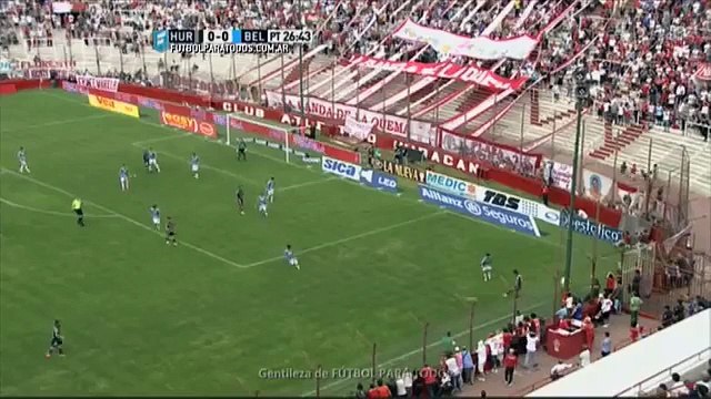 ¿Fue mano en el área? Huracán 0 - Belgrano 0. Fecha 30. Primera División 2015. FPT.