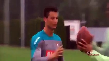 Cristiano Ronaldo Playing American football