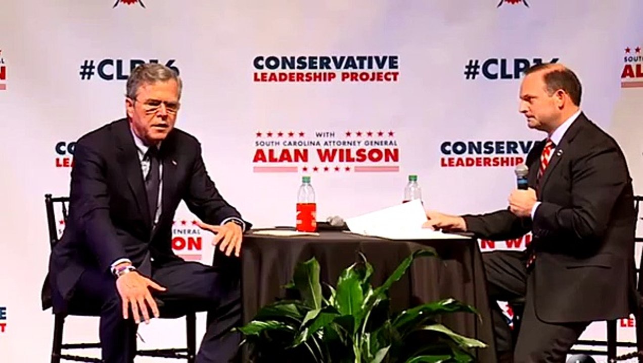 Jeb Bush Says Stuff Happens