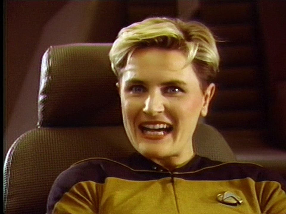 Star Trek The Next Generation S1 Extras - Selected Crew Analysis